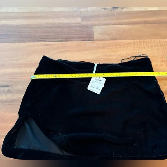 FreePeople Annalise velvet mini skirt - Picture 6 of 9